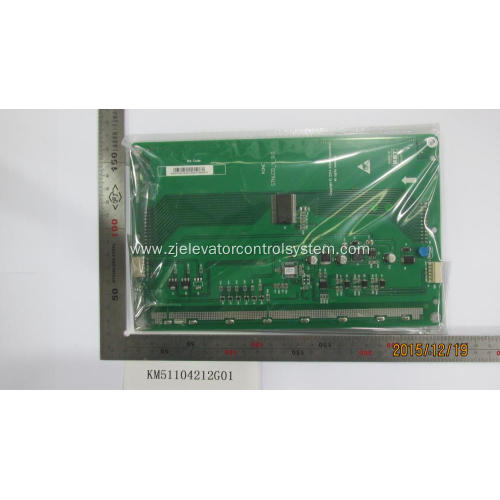 KM51104212G01 KONE Elevator Blue LCD Display Board